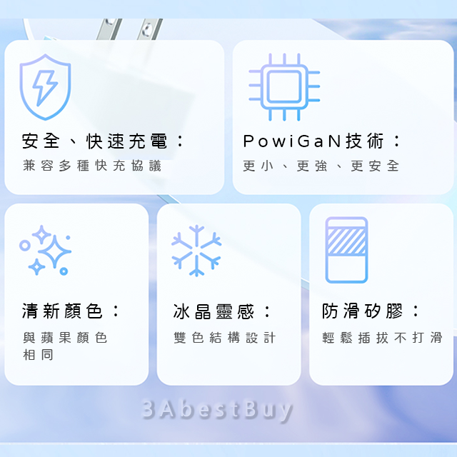 【3AbestBuy】馬卡龍Mcdodo67WGaN氮化鎵 PD充電器(支援筆電快充)