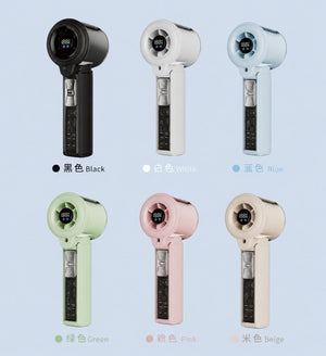 【3AbestBuy】手持便攜式製冷噴霧補水小風扇