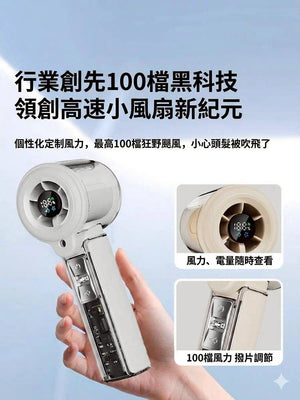 【3AbestBuy】手持便攜式製冷噴霧補水小風扇