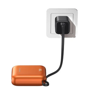 【3AbestBuy】USAMS 升級款 雙自帶雙編織線行動電源