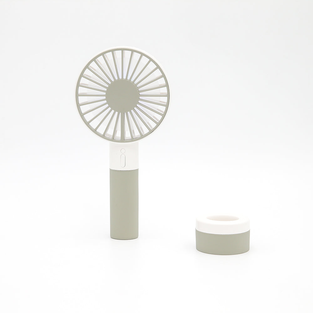 手持式風扇夜燈兩用USB小旋風風扇