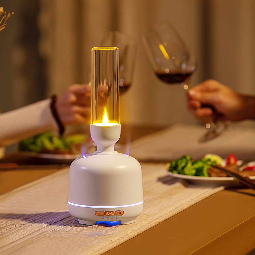 【3AbestBuy】復古浪漫火燭台燈薰香香氛機