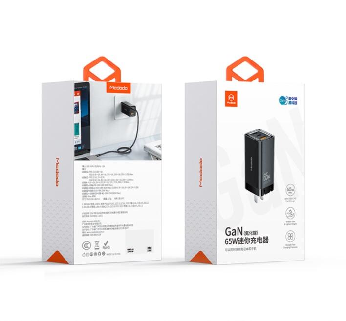 Hãy 3AbestBuy ngừa Mcdodo 65 W GaN gan PD nhanh sạc (hỗ trợ máy tính xách tay nhanh sạc)