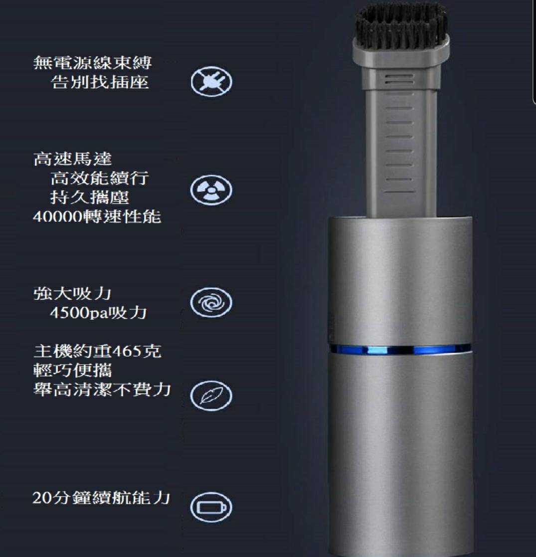 【3AbestBuy】2020最新款~手持多功能吸吹兩用/可吸真空袋吸塵器 (附真空袋吸嘴)