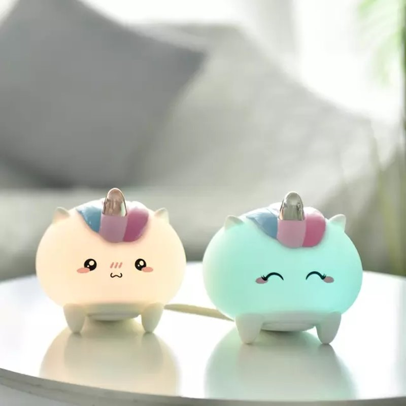 【3AbestBuy】Unicorn獨角獸小怪獸夜燈(金小怪+銀小怪任選)(聖誕節/交換禮物)