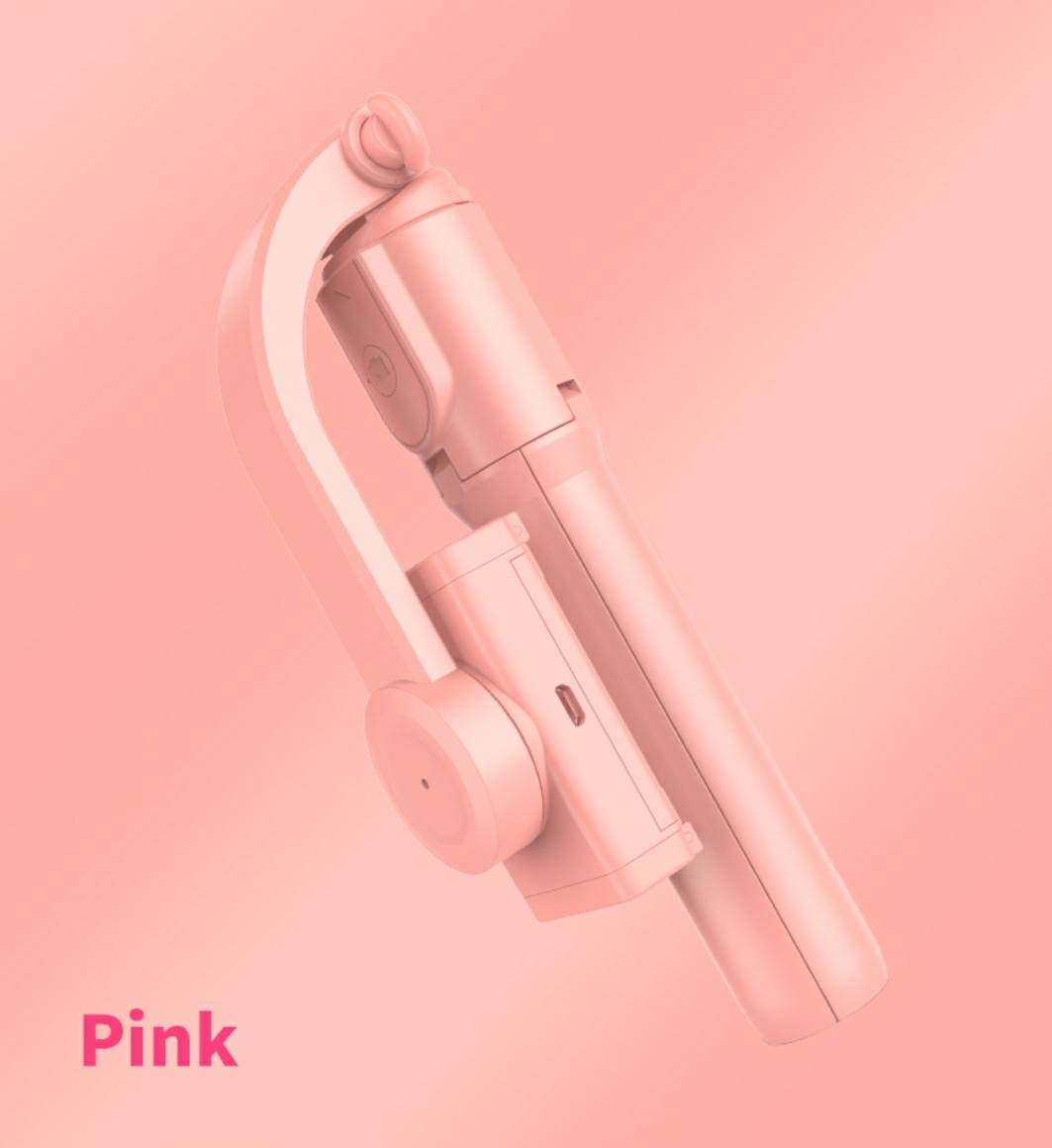 【3AbestBuy】防抖單軸迷你穩定器自拍桿/三腳架/手持自拍棒(直播必備神器 折疊收納)