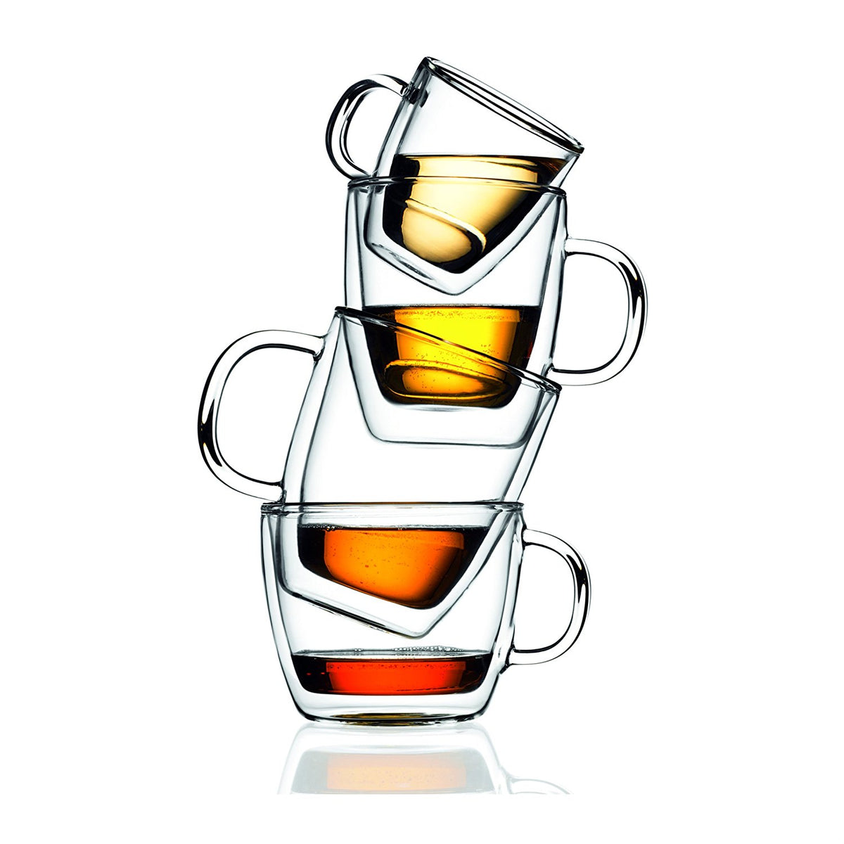 【預購】丹麥 Bodum BISTRO 雙層手把玻璃杯 300ml (2入)