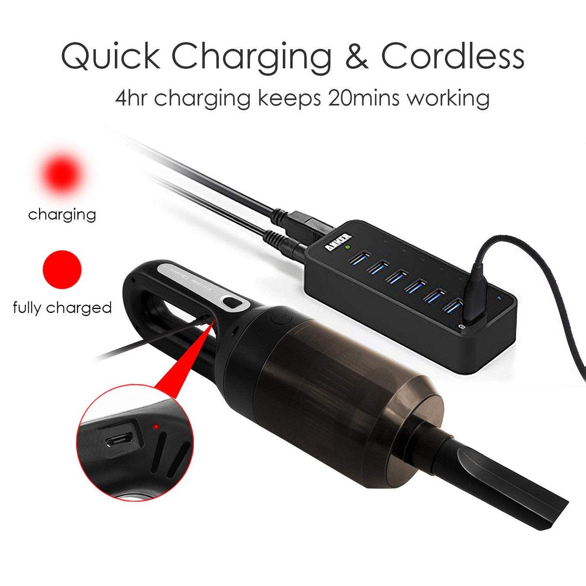 手持式多用途無線吸塵器