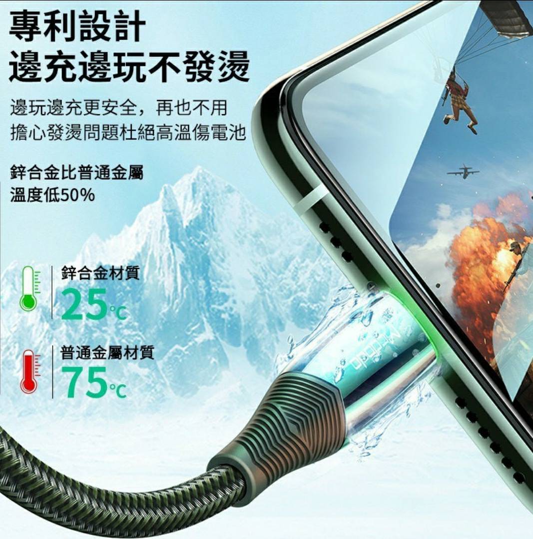 【3AbestBuy】Mcdodo智能斷電/快充線 /Iphone充電線 /傳輸線 /快充/ 蘋果