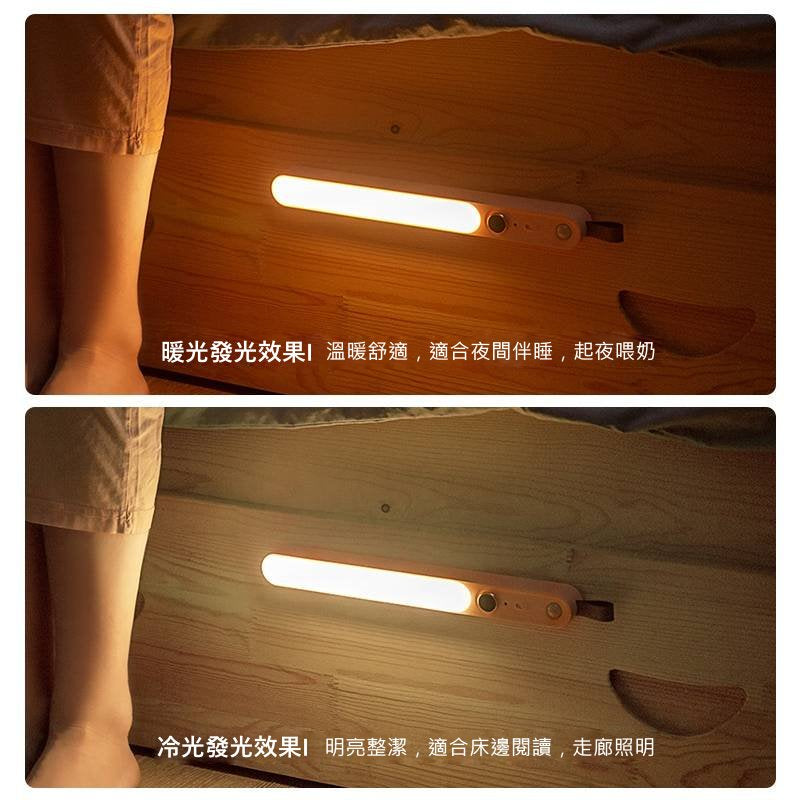 【3AbestBuy】最新款～攜帶式 LED磁吸智能無線感應燈條（免接線）