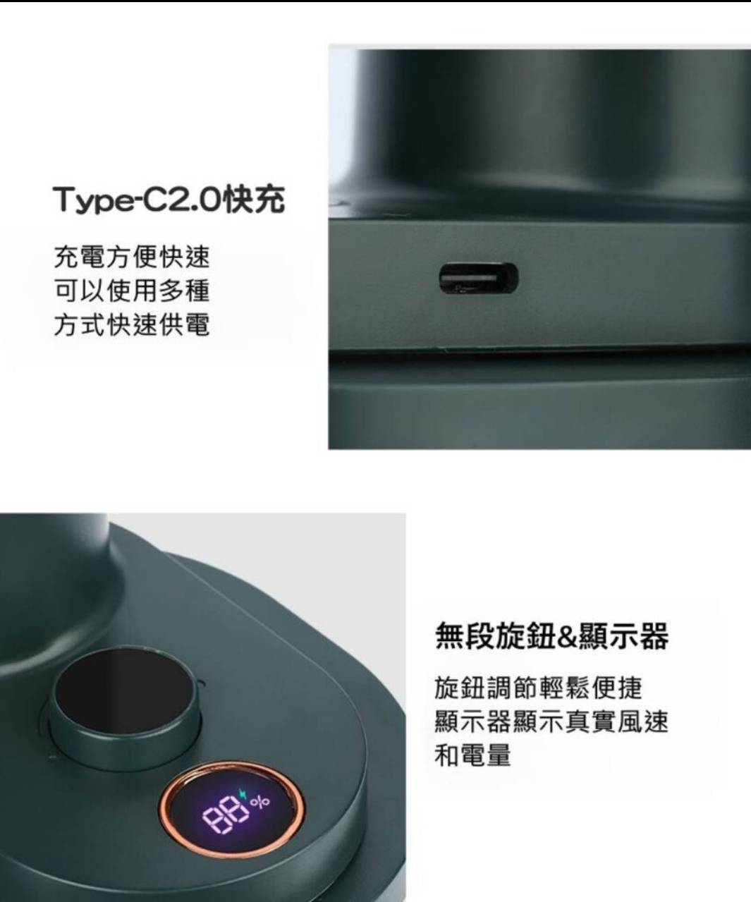 【3AbestBuy】【 獨家銷售】爆款~多功能無級調風速搖頭風扇(遙控器升級版)