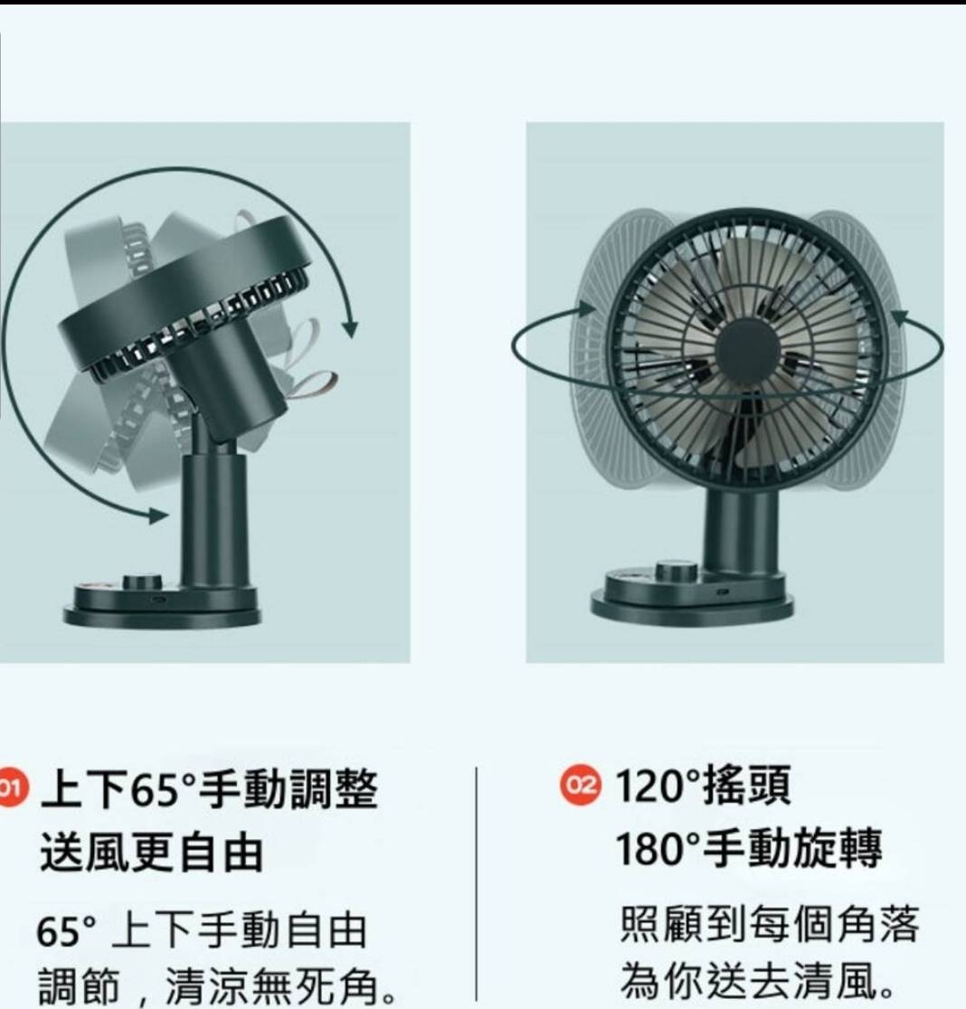 【3AbestBuy】【 獨家銷售】爆款~多功能無級調風速搖頭風扇(遙控器升級版)