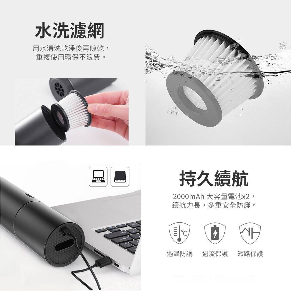 手持式吹塵/吸塵兩用吸塵器