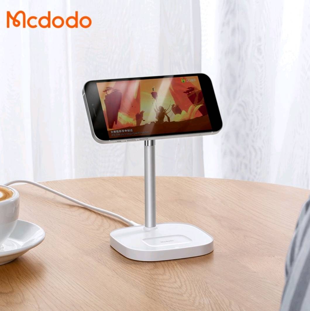 【3AbestBuy】Mcdodo麥多多magsafe磁吸 15W無線充支架(iphone12專用)