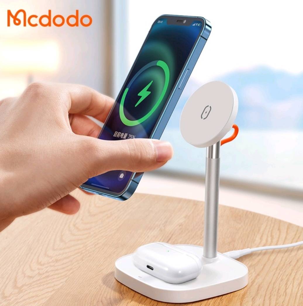 【3AbestBuy】Mcdodo麥多多magsafe磁吸 15W無線充支架(iphone12專用)
