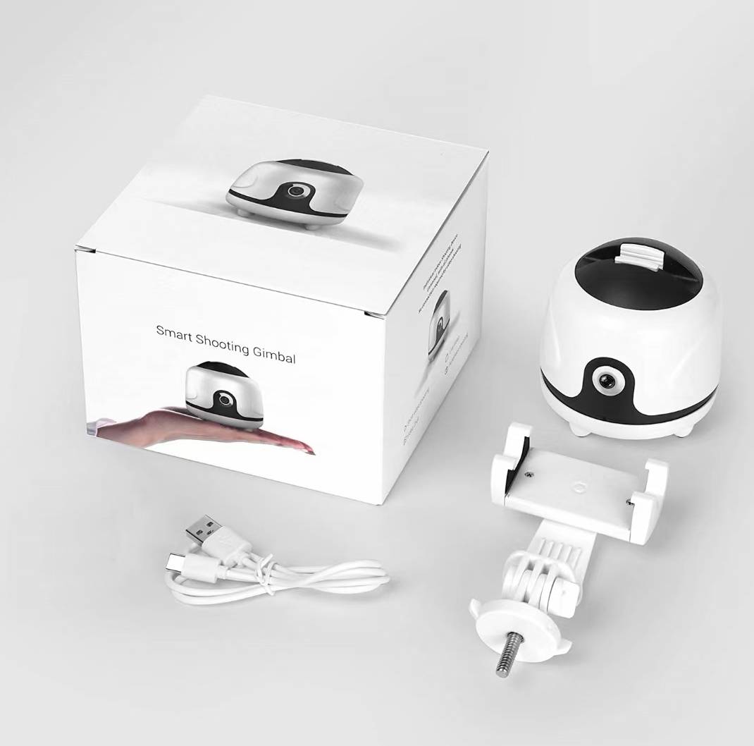 【3AbestBuy】【智能跟拍雲台】自動跟拍+智慧防抖+人臉辨識＋360旋轉（直播 視訊 拍攝）