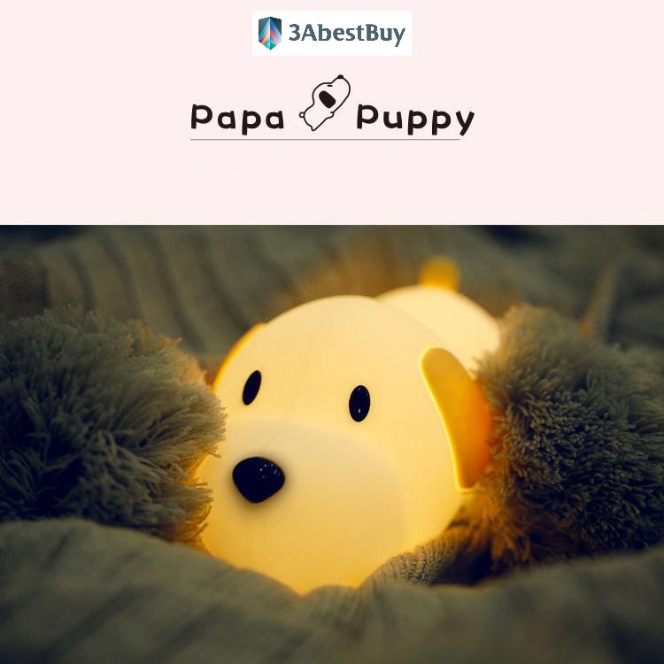 Papa Puppy呆呆汪小狗伴睡觸控燈